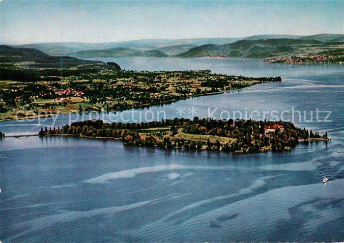 Insel Mainau Fliegeraufnahme