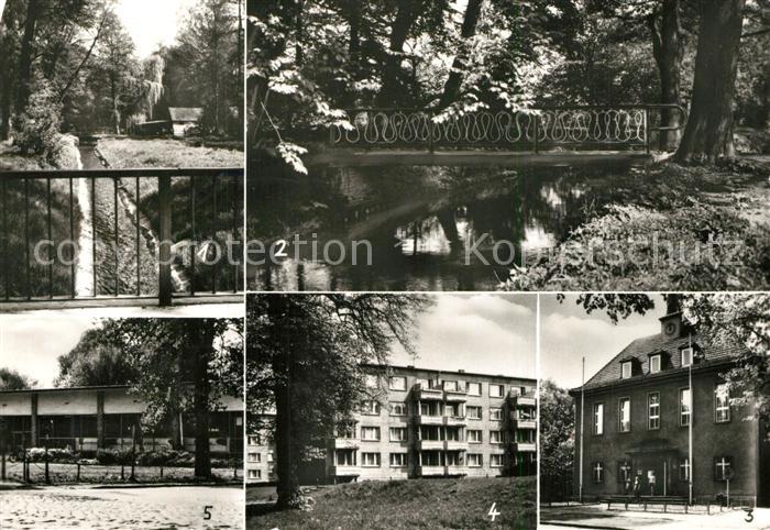 Schoeneiche Berlin Muehlenfliess Volkspark Ernst Thaelmann Rathaus Berliner Stra