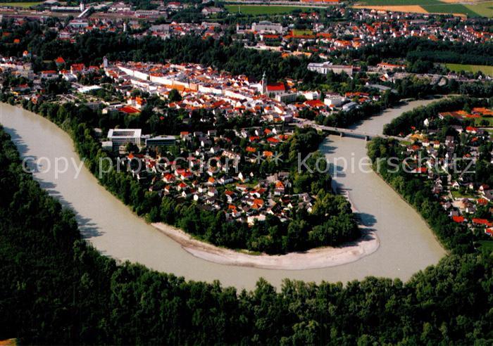 Muehldorf Inn Fliegeraufnahme