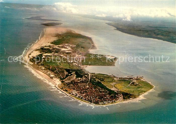 Norderney Nordseebad Nordseeinsel Fliegeraufnahme