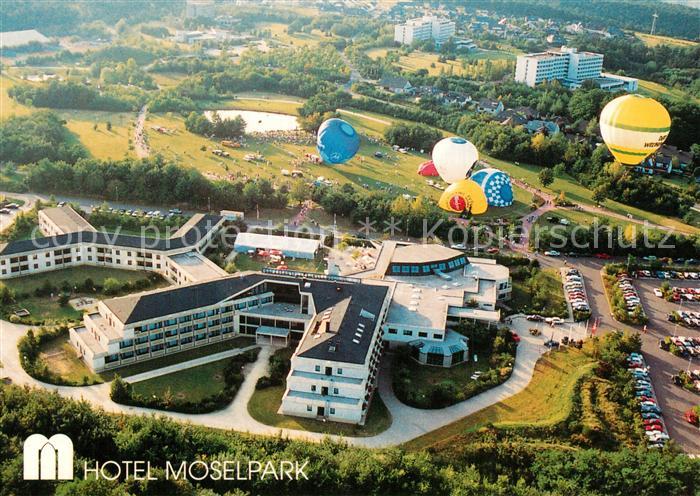 Bernkastel-Kues Hotel Moselpark Ballon Fliegeraufnahme