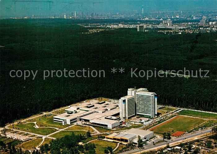 Heusenstamm Bildungszentrum der Oberpostdirektion Frankfurt am Main Fliegeraufna