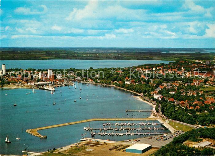 Eckernfoerde Ostseebad Fliegeraufnahme