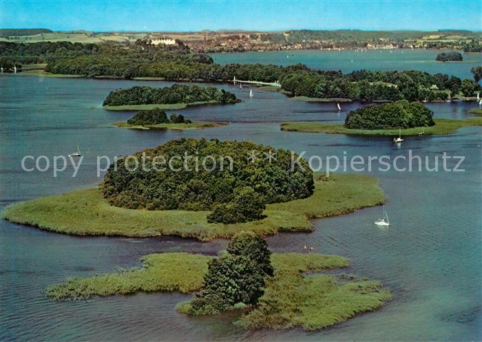 Ploen See Naturpark Holsteinische Schweiz Fliegeraufnahme
