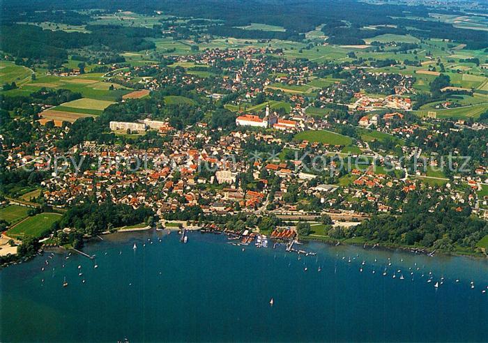 Diessen Ammersee Fliegeraufnahme
