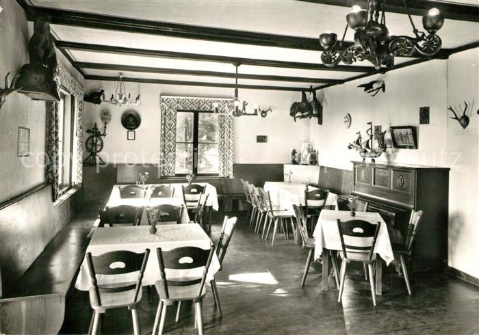 Baerenloh Waldcafe Gastraum