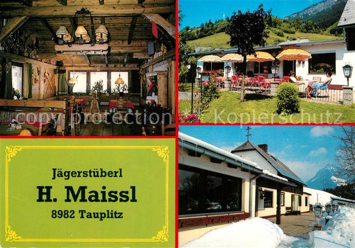 Tauplitz Jaegerstueberl Gastraum Terrasse