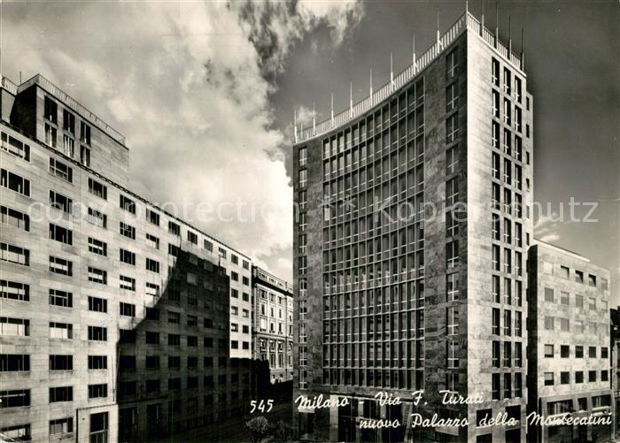 Milano Via F. Turati Palazzio della Montecatini