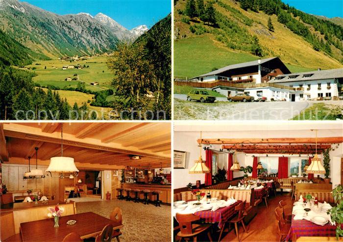 Vals Tirol Gasthof Hoferhof Landschaftspanorama Pustertal Alpen