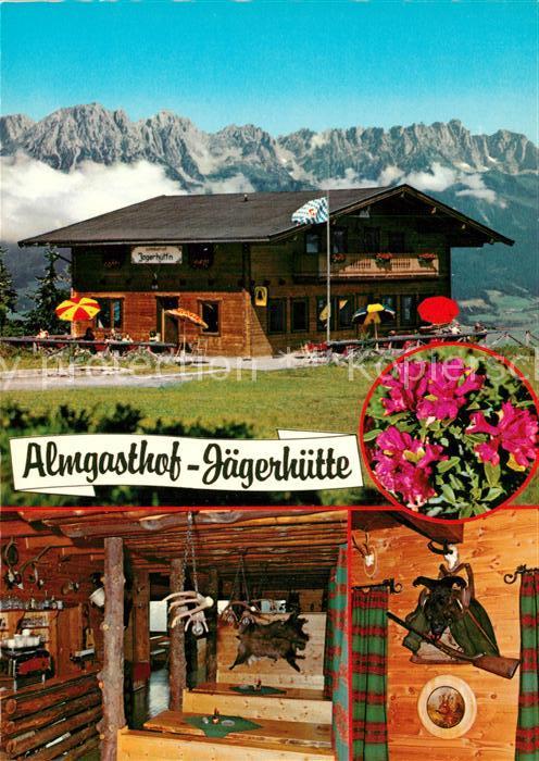 Ellmau Tirol Almgasthof Jaegerhuette Wilder Kaiser Kaisergebirge