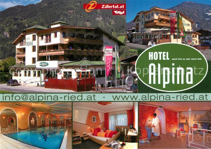 Ried Zillertal Hotel Alpina Hallenbad Fremdenzimmer Sauna