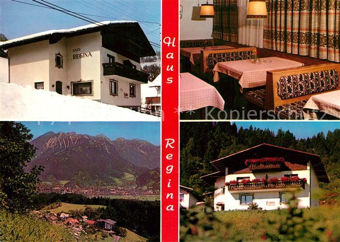 Buerserberg Vorarlberg Gaestehaus Pension Haus Regina Gastraum Alpenpanorama