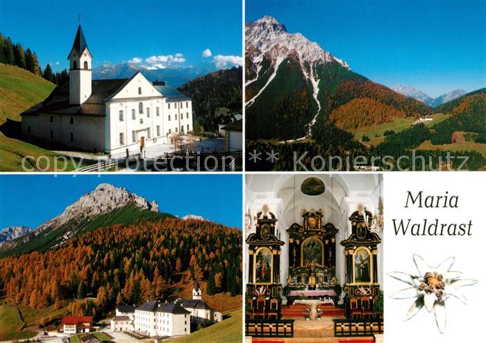 Matrei Osttirol Wallfahrtskirche Maria Waldrast Herbstimmung Landschaftspanorama