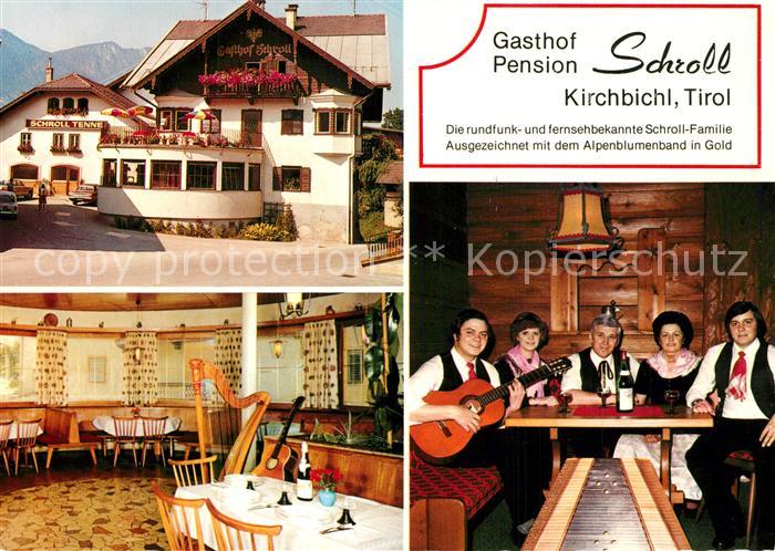 Kirchbichl Tirol Gasthof Pension Schroll Hausmusik