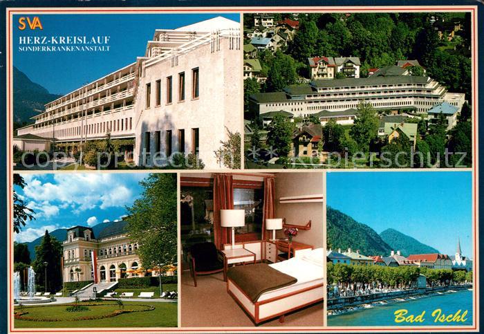 Bad Ischl Salzkammergut Krankenhaus Partie am Fluss