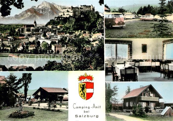 Anif Camping Gaestehaus Pension Fremdenzimmer Alpen Wappen