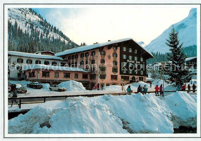 Lech Vorarlberg Hotel Post Wintersportplatz Alpen