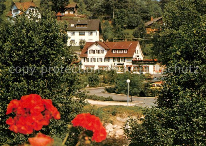 Schoenmuenzach Pension Kurcafe Schwarzwald