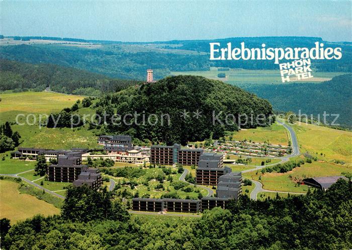 Roth Hausen Rhoen Erlebnisparadies Rhoen Park Hotel Fliegeraufnahme