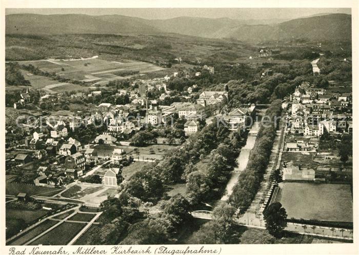 Bad Neuenahr-Ahrweiler Mittlerer Kurbezirk Fliegeraufnahme