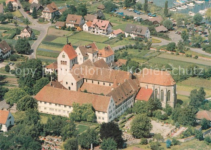 Mittelzell Marienmuenster ehemalige Benediktinerabtei Fliegeraufnahme