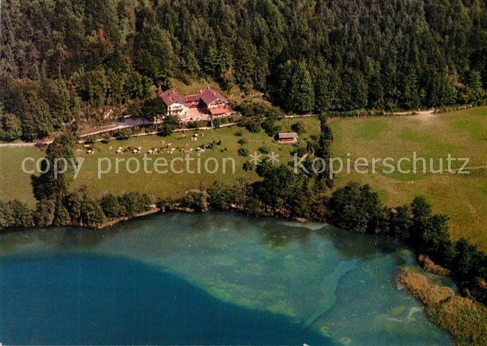 Bad Reichenhall Pension Hubertus Thumsee Fliegeraufnahme