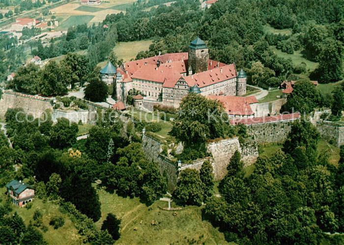 Kronach Oberfranken Veste Rosenberg Fliegeraufnahme