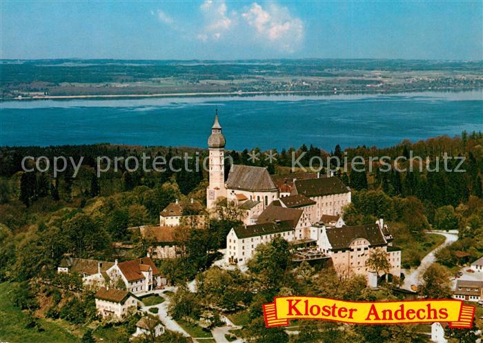 Andechs Kloster Ammersee Fliegeraufnahme