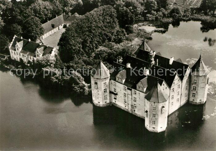 Gluecksburg Ostseebad Schloss Fliegeraufnahme