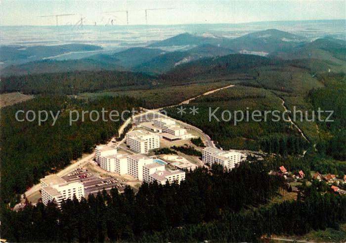 Hahnenklee-Bockswiese Harz Hochwald Ferienpark Fliegeraufnahme