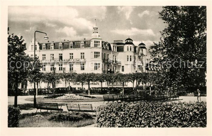 Zinnowitz Ostseebad FDGB-Heim Glueckauf