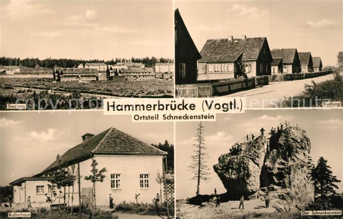 Hammerbruecke Siedlung Schneckenstein Kulturhaus