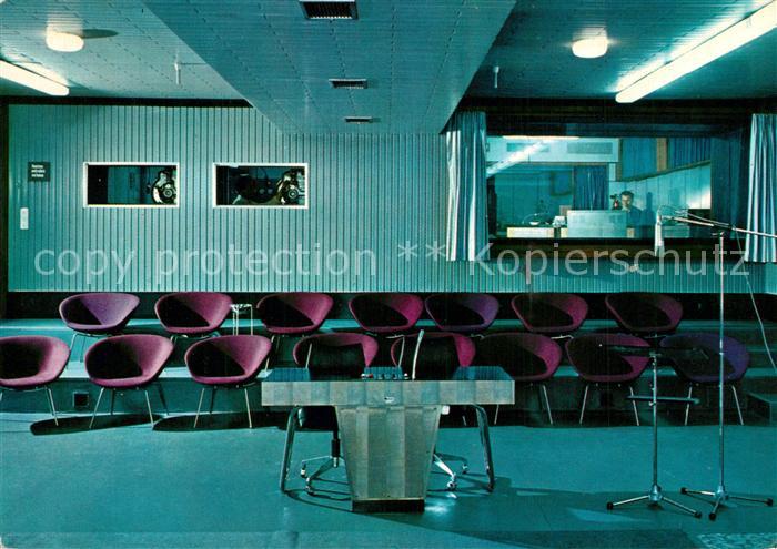 Saarbruecken Saalaendischer Rundfunk Funkhaus Halberg Synchronstudio