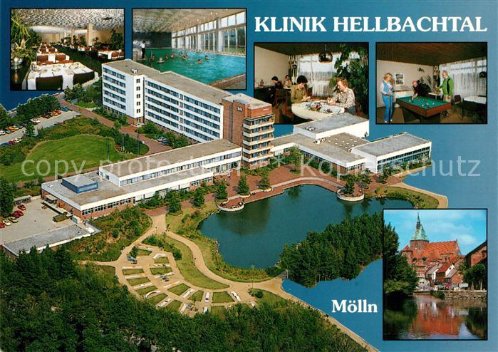 Moelln Lauenburg Klinik Hellbachtal Fliegeraufnahme