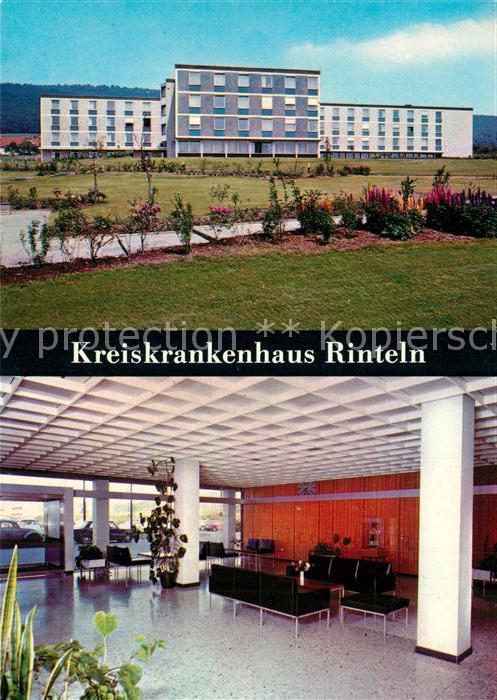 Rinteln Kreiskrankenhaus Eingangshalle