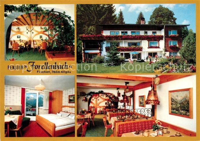 Fischen Allgaeu Pension Forellenbach