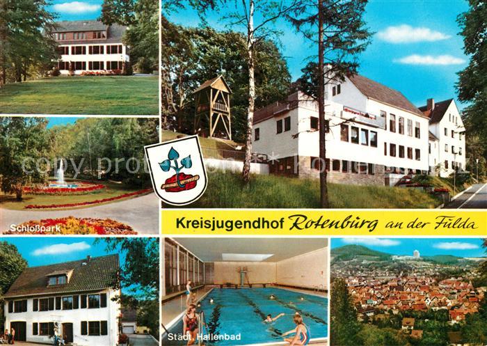 Rotenburg Fulda Kreisjugendhof Staedt. Hallenbad