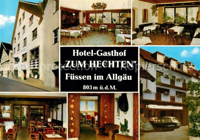 Fuessen Allgaeu Hotel Gasthaus Zum Hechten
