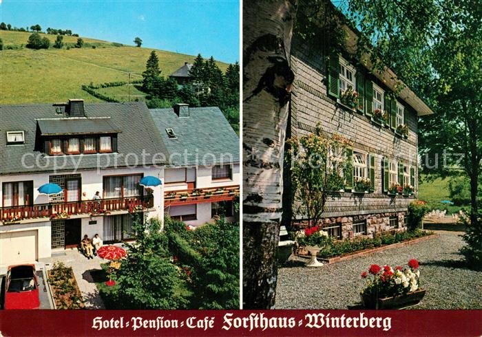 Winterberg Hochsauerland Hotel Pension Cafe Forsthaus Winterberg