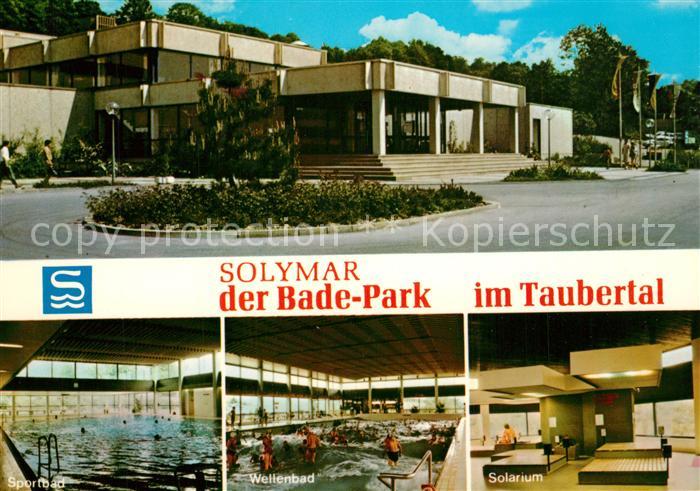Bad Mergentheim Badepark Solymar im Taubertal