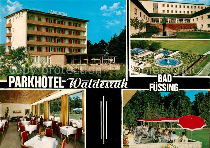 Bad Fuessing Parkhotel Waldesruh Freibad