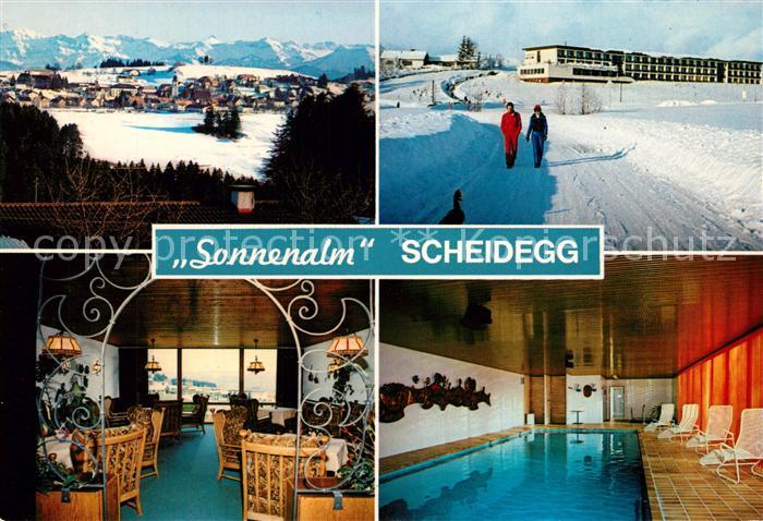 Scheidegg Allgaeu Kurklinik Sonnenalm Schwimmbad