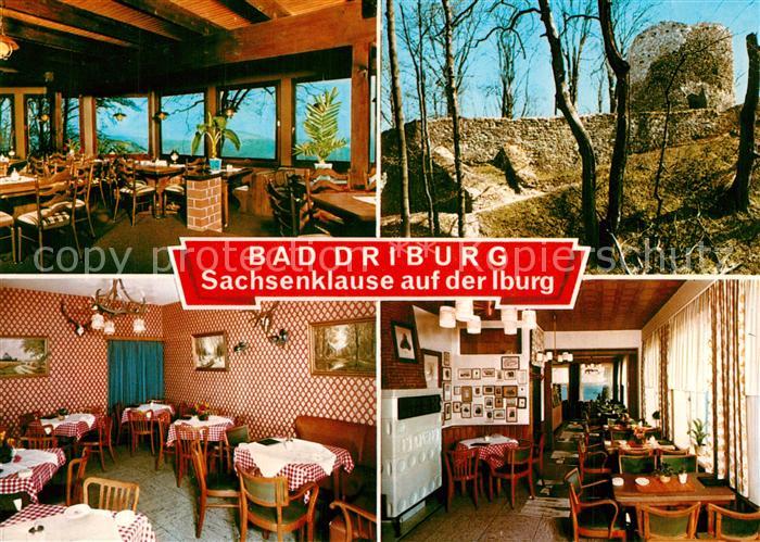 Bad Driburg Sachsenklause auf der Iburg
