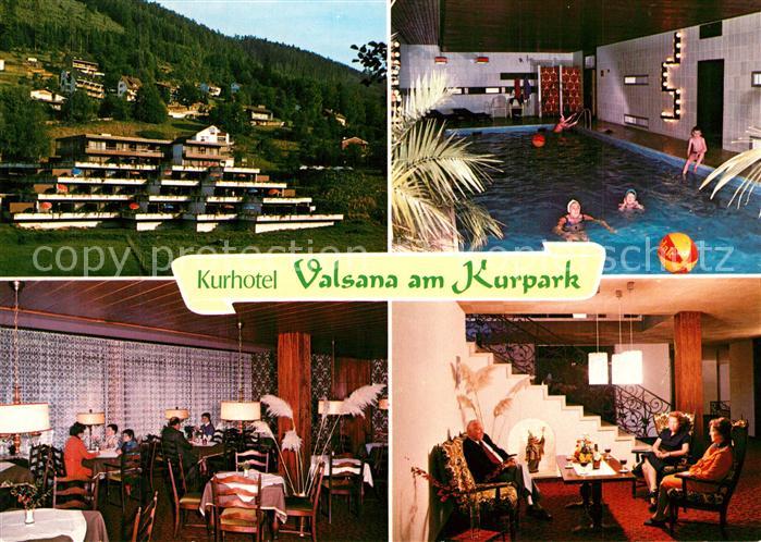 Wildbad Schwarzwald Kurhotel Valsana am Kurpark Schwimmbad