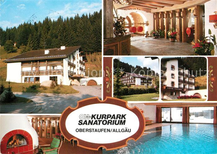 Oberstaufen Kurpark Sanatorium Schwimmbad