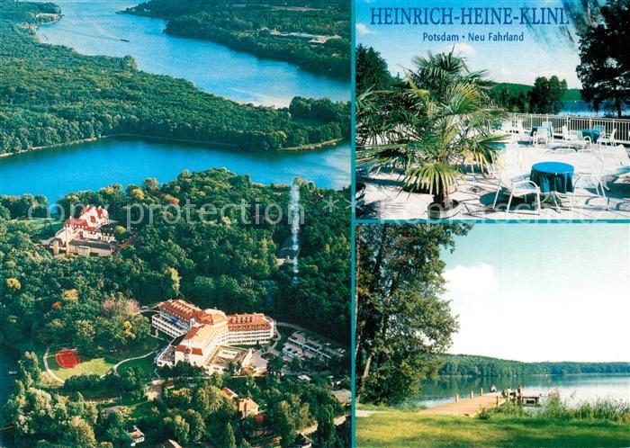 Potsdam Fliegeraufnahme Heinrich Heine Klinik