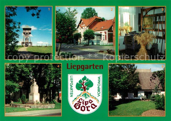 Liepgarten Aussichtsturm Heimatstube Gefallenendenkmal