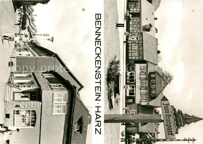 Benneckenstein Harz Am roten Platz Oberstadt