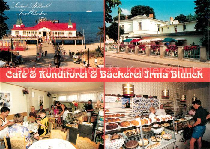 Ahlbeck Ostseebad Seebruecke Cafe Irma Blunck