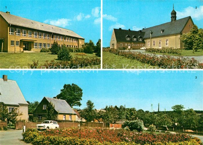 Coschuetz Oberschule Kulturhaus Thomas Muentzer Rosenanlagen